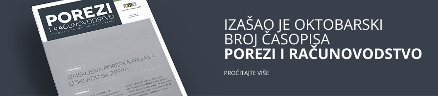 Novi broj časopisa Porezi